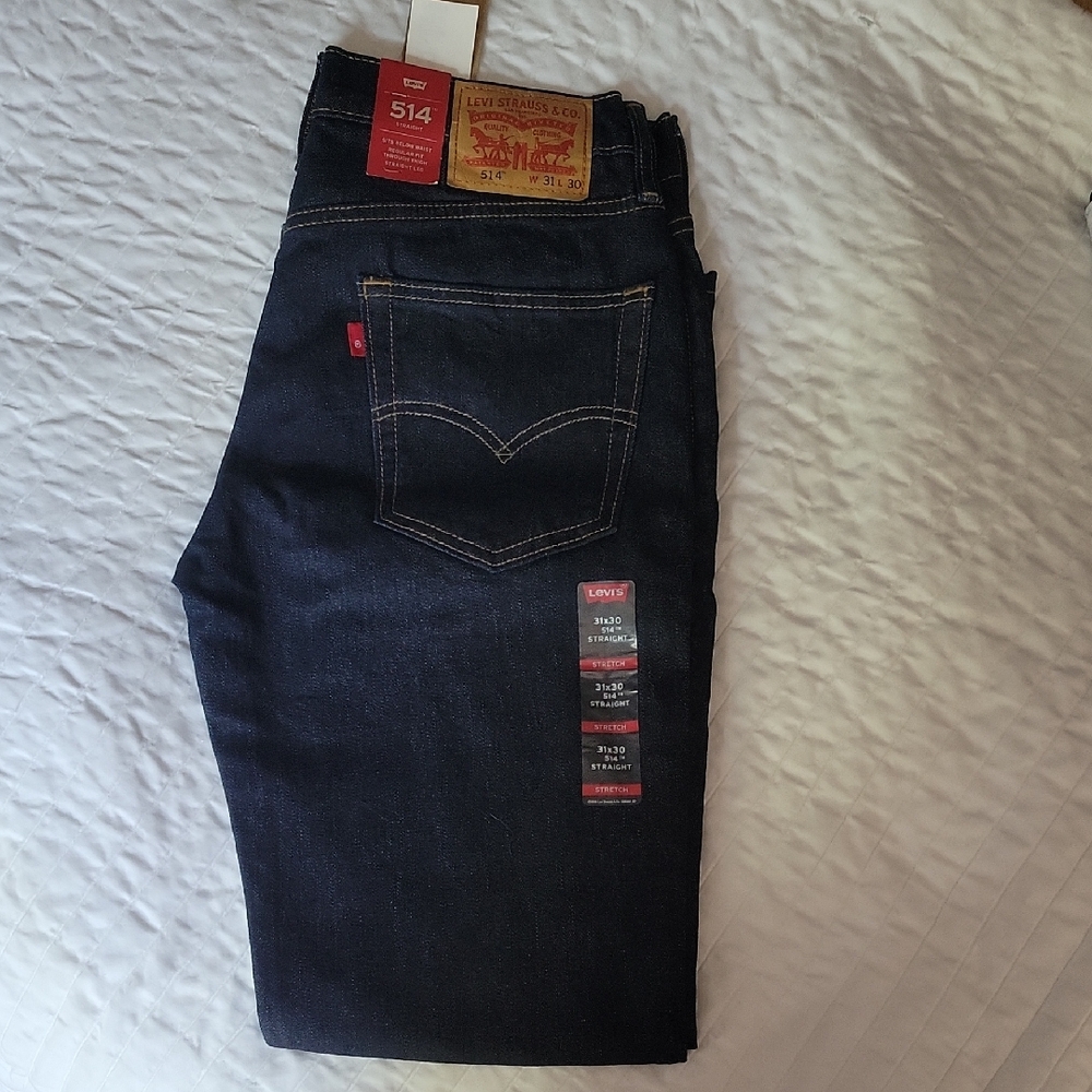 Levi's Men's Dark Blue Jeans